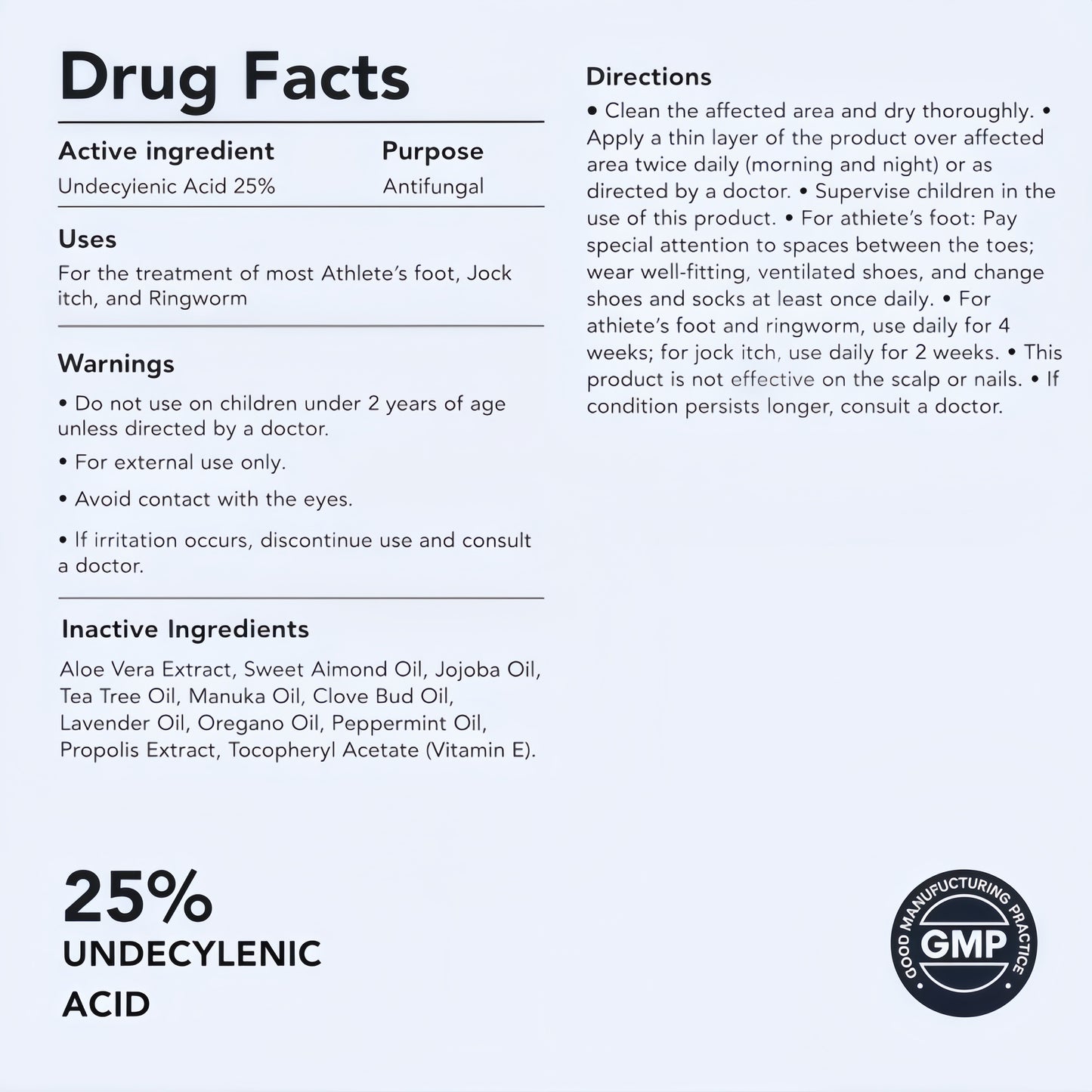 Antifungal Pen - Cures Most Athlete'sFoot, Jock Itch, and Ringworm -25%Undecylenic Acid with added Tea Tree,Jojoba, Clove Bud Oils & Aloe - 3-PackTwist Pen (9ML Volume)(2Pack)